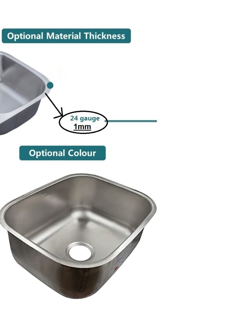 Shams Stainless steel kitchen 35*40 cm 1 mm - Image 5